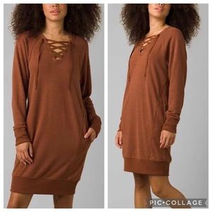 Prana Cozy Up Terry Dress,NWT,sz.XS